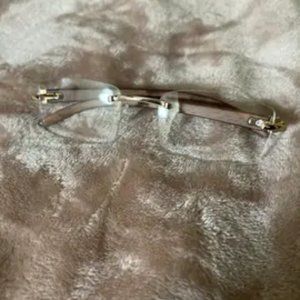 Men's New Punk Rimless Rectangle Sunglasses